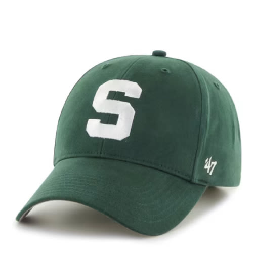 47 Michigan State Spartans Baby GREEN Basic MVP Adjustable Hat - 48019601