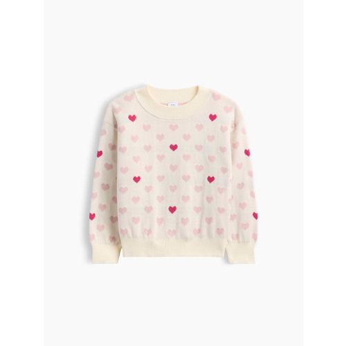 Baby & Toddler Textured Crewneck Sweater
