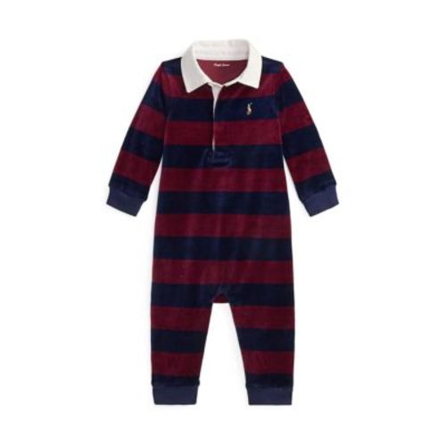 Baby Boys Logo Cotton Rugby Shirt & Chino Pant Set