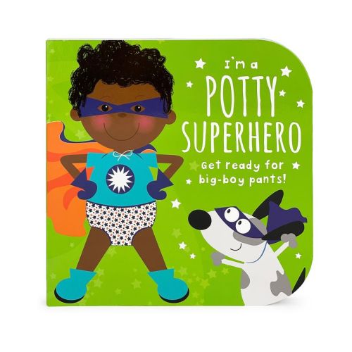 I'm a Potty Superhero (Multicultural) - by Cottage Door Press (Board Book)