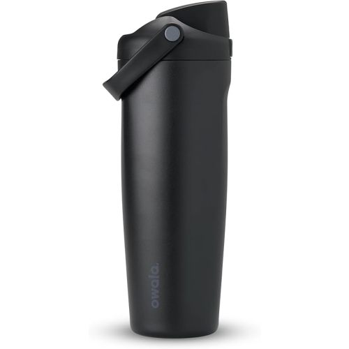 Owala FreeSip Sway - Stainless Steel - 30-oz. - Black (Very, Very Dark)