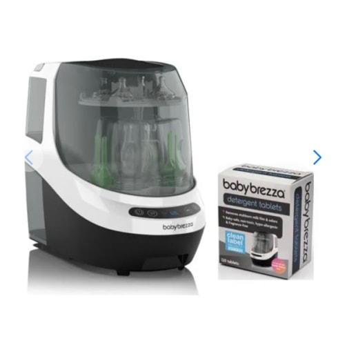 Bottle Washer Pro and Detergent Tablets Bundle | Baby Brezza