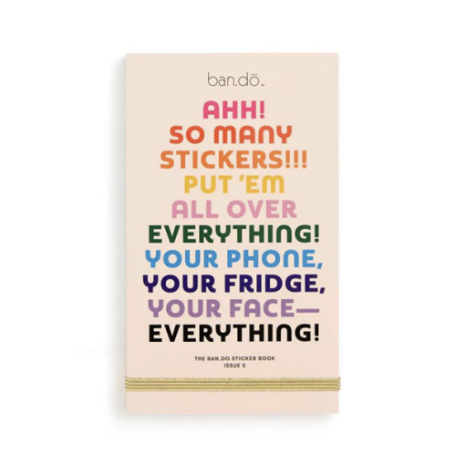 Sticker Book - Issue Five – ban.do
