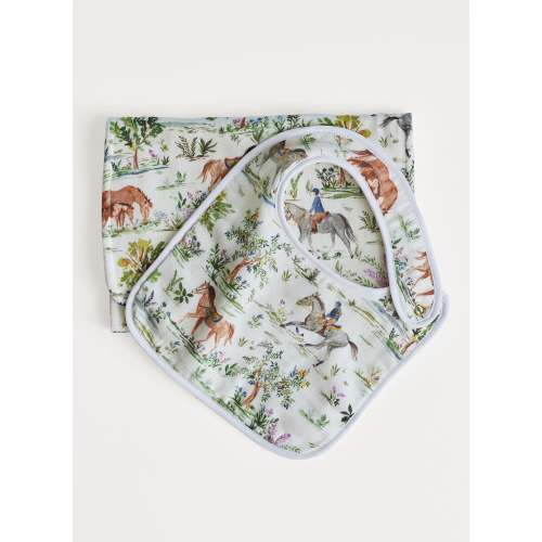 Baby Essentials Bib & Burp Set - Hunter Pace