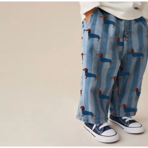 Baby & Kids Dachshund Stripe Pants