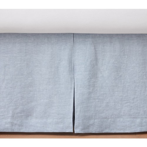 European Linen Crib Skirt