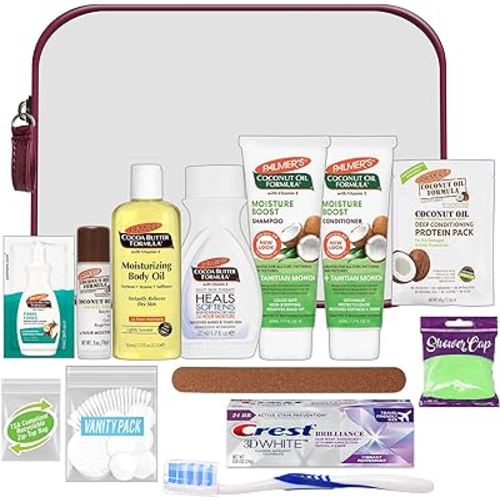 Convenience Kits International Women's 15 Pc Kit Featuring: Palmer's Hair, Face & Body Travel-size Products