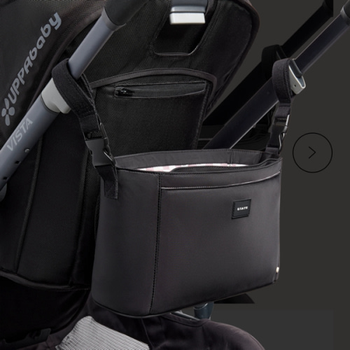 STATE Bags | Stroller Organizer Nylon Black