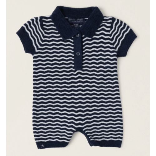 CozyChic Ultra Lite® Wavy Baby Onesie | Barefoot Dreams®