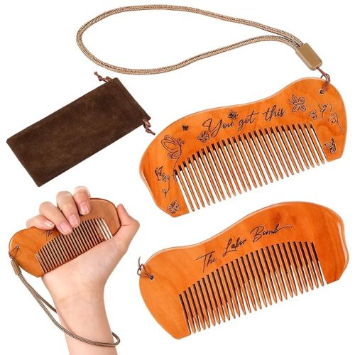 Amazon.com : Birthing Comb for Labor Pain, Combs for Women, Hair Comb with First Time Mom Must Haves, Birthing Comb No Pain, Baby Comb, Gift for Pregnant Women : Beauty & Personal Care