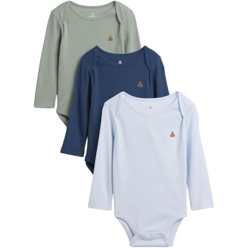 GAP Baby 3-pack Long Sleeve Bodysuit