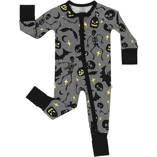 Little Sleepies Pajamas for Baby Boys & Girls, Viscose from Bamboo Baby Pajamas, Preemie & Newborn Sleepers, 2-Way Zipper PJs