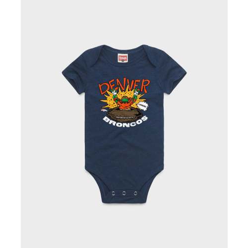 TMNT Michelangelo x Denver Broncos Baby One Piece
