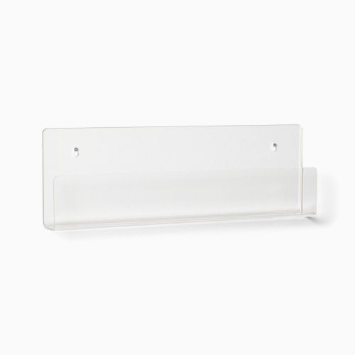 Acrylic Ledge Shelf 24”