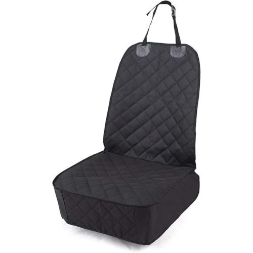HONEST OUTFITTERS Dog Car Seat Cover, Pet Front Cover for Cars, Trucks, and Suv's - Waterproof & Nonslip Dog Seat Cover,(Front Seat)