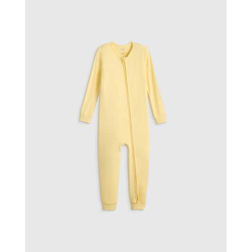 Bamboo One Piece Pajama - Toddler in Banana Cream