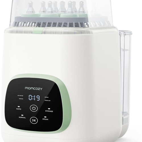 Amazon.com: Momcozy KleanPal Pro All-in-One Bottle Washer, Sterilizer & Dryer - White | 9 Cleaning Modes Baby Bottle Washer for Bottles, Pump Parts & Baby Essentials, Time-Saving & Hands-Free, 26 Spray Jets : Industrial & Scientific