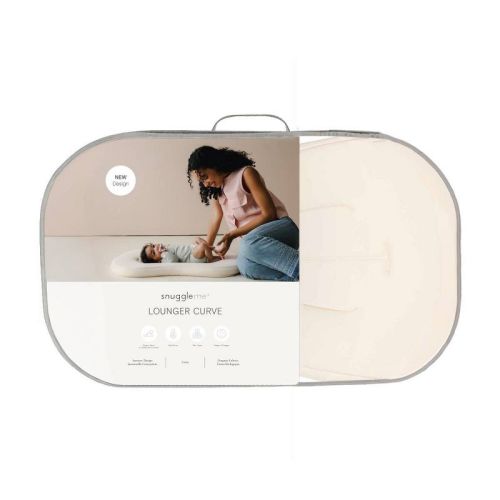 Snuggle Me Organic Curve Infant Lounger - Natural