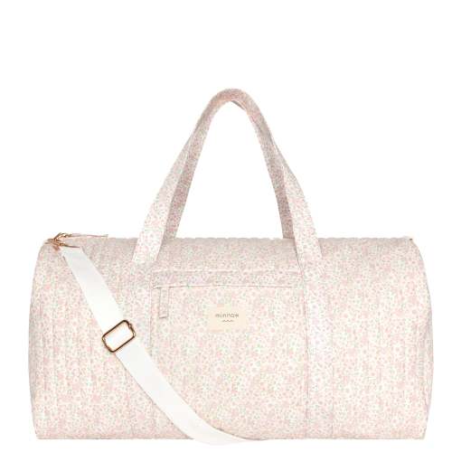 antique floral weekender bag – minnow