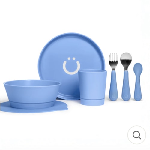 7-piece toddler feeding set