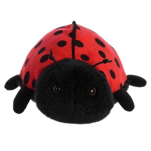 Aurora Small Ladybug-Ladybird Mini Flopsie Adorable Stuffed Animal Red 8"