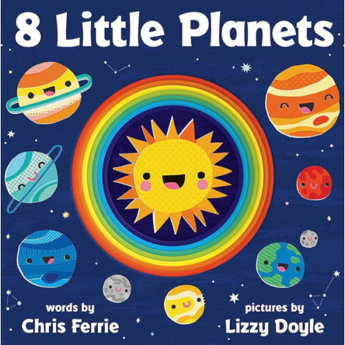 8 Little Planets: A Solar System Book for Kids with Unique Planet Cutouts
