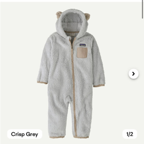 Patagonia Baby Furry Friends Fleece Bunting