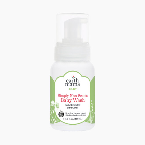 Earth Mama Natural Non-Scents Baby Wash - Non-Scents, 5.3 fl oz