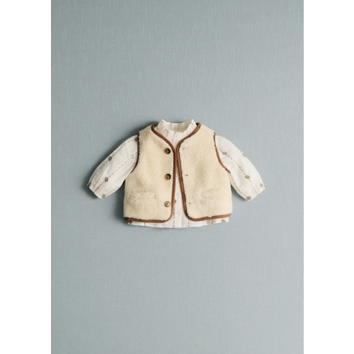 Balthazar Jacket - Ecru / Coffee