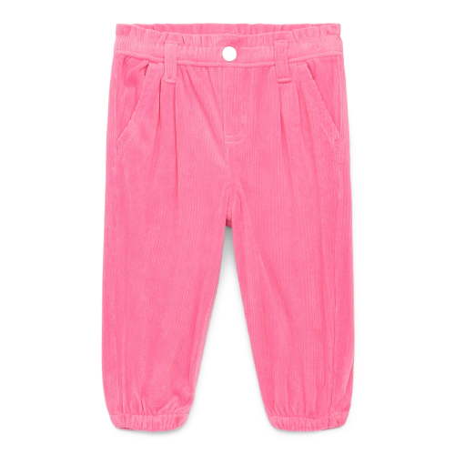 Garanimals Baby Girls' Paper Bag Waist Corduroy Jogger Pants, Sizes 0M-24M