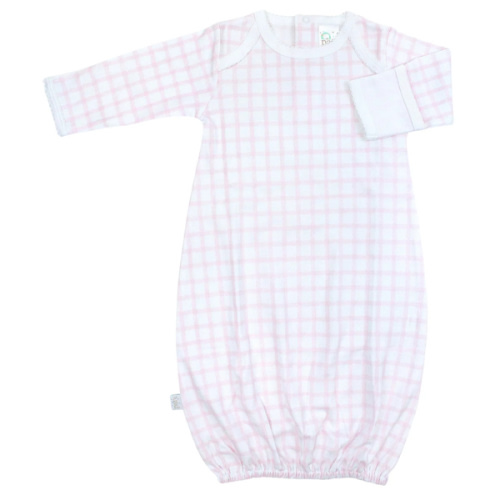 Pima Overlap Shoulder Gown