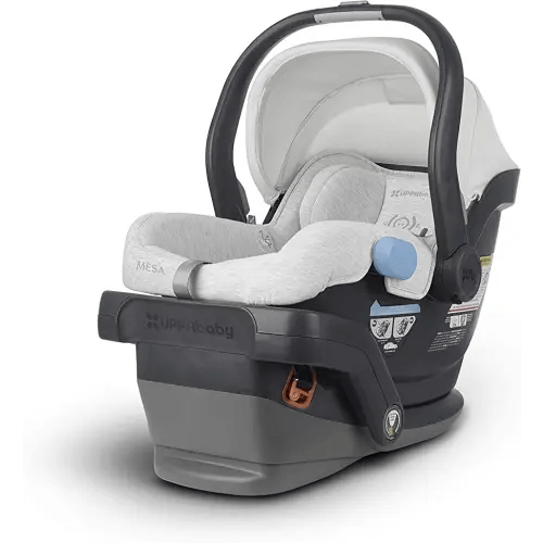 MESA Infant Car Seat - Bryce (White and Grey Marl) + MESA Base