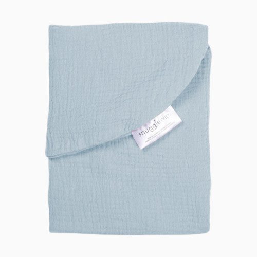 Infant Lounger Curve Muslin Cover - Bluebell