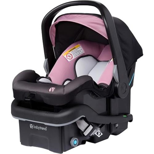 Baby Trend EZ-Lift™ PRO Infant Car Seat, Dash Rose – Lightweight Premium Carry, Plush Infant Cushioning, Adjustable Harness Support