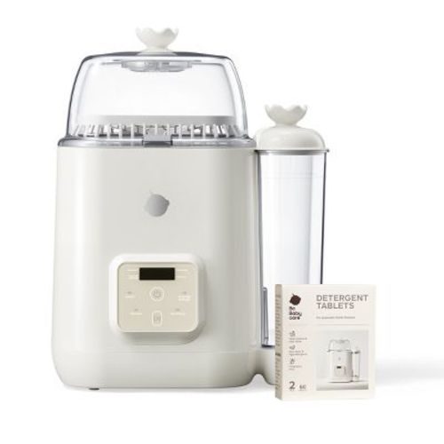 Bc Babycare Clarvion Baby Bottle Washer, Sterilizer & Dryer, 72-Hour Hygienic Storage, Deep Clean, BPA-Free, Large Capacity, 1 Washer + 60 Tablets