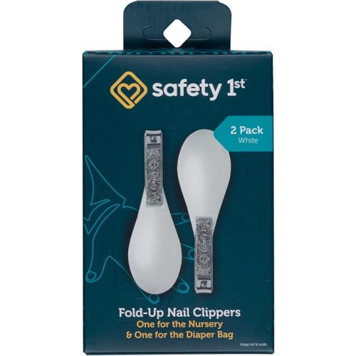 Safety 1st Fold-Up Nail Clippers - 2pk