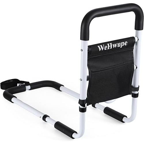 Bed Rails for Elderly Adults Safety with Bedside Storage Pocket