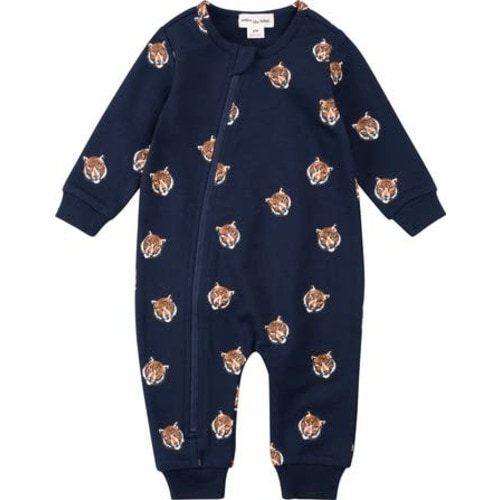 Go Tigers Full Zip Romper, 6M