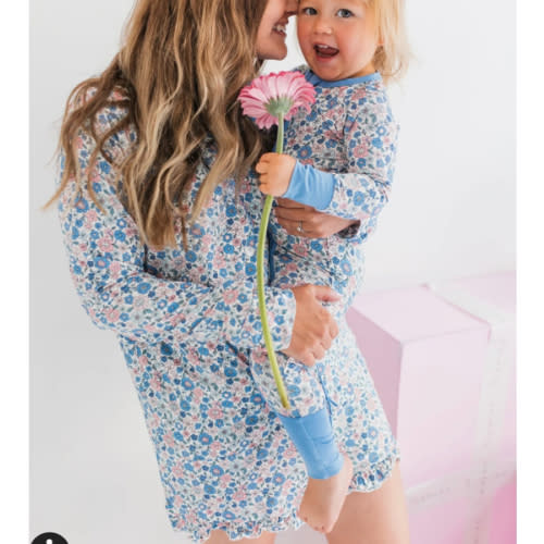 Lily Floral Zipper Romper – In My Jammers