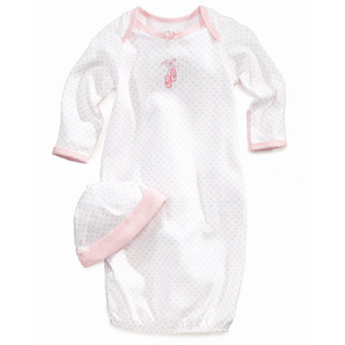Little Me Baby Girls Ballet Hearts Gown and Beanie Set - Macy'sBack ButtonFilter Button
