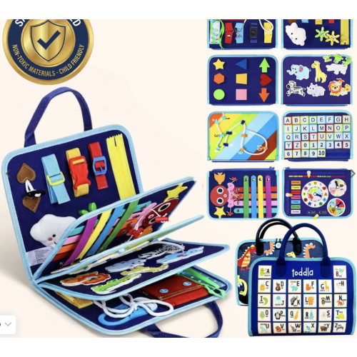 Toddla Montessori Busy Board