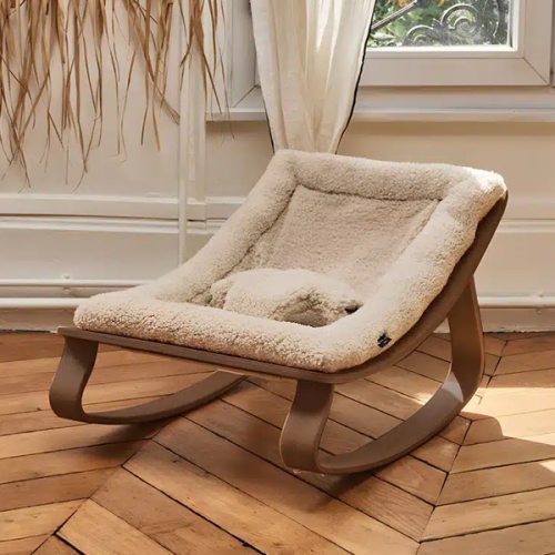 LEVO Baby Rocker in natural wood – Charlie Crane Paris