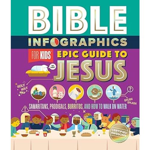 Bible Infographics for Kids Epic Guide to Jesus: Samaritans, Prodigals, Burritos, and How to Walk on Water