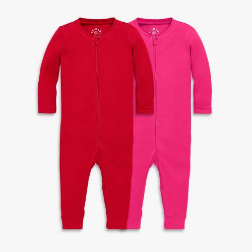 Baby organic zip romper 2-pack | Primary.com