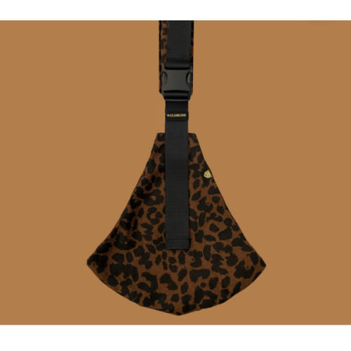 Toddler carrier leopard print brown | Wildride – Wildride USA