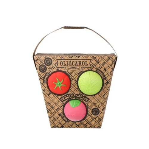 Veggie Salad Baby Sensory Balls