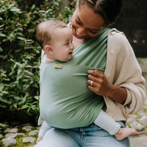 Boba Classic Wrap in Dusty Pink | Soft, Supportive & Ergonomic Carrier | iL Tutto