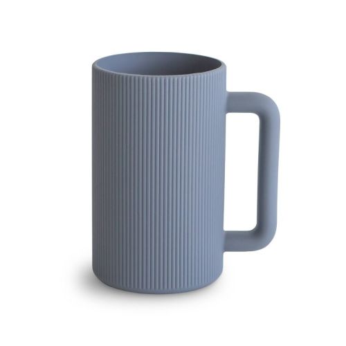 Mushie Bath Rinse Cup - Blue