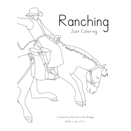 Ranching: Just Coloring Book