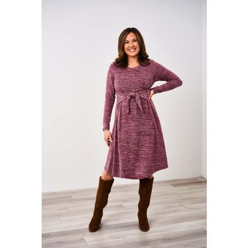 Latched Mama Sweater Nursing Dress